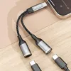 Adattatore Dudao L13C+ 2W1 Usb-C - Szary Anteprima dell’immagine prodotto 3