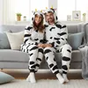 Onesie Kigurumi Pyjamas Kuh Verkleidung Kostüm S: 145 - Produktbild-Vorschau 8