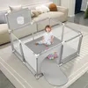 Parc bébé centre d'activités avec 50 boules avec filet Voir les images du produit 1