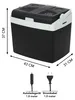 Aviro Elektrische Kühlbox – 25 l – Kühlbox – 12 V und 230 V Produktbild-Vorschau 4