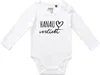 Huuraa Baby Body Hanau verliebt 68 White  Baumwolle Produktbild-Vorschau 1