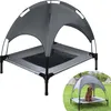 UISEBRT Hundebett mit Dach Sonnenschutz M 76x61x76cm Produktbild-Vorschau 1