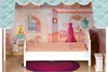 Großes Barbie-Puppenhaus mit einer Reihe von ECOTOYS-Möbeln Produktbild-Vorschau 8
