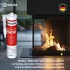 HAUSA vysokoteplotní silikon HS250 trvale pružné lepení do Náhled obrázku produktu 4