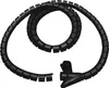 Flexible Kabelspirale Spiralband Kabelkanal Schlauch & Clip Produktbild-Vorschau 2