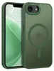 A green iPhone case with MagSafe compatibility is shown on a light gray background. Anteprima dell’immagine prodotto