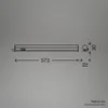 2 x LED Unterbauleuchte Unterbaulampe 58,5cm Küche Produktbild-Vorschau 4