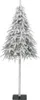 vidaXL Künstlicher Weihnachtsbaum Beschneit 150 cm Produktbild-Vorschau 1