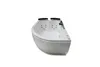 Whirlpool, Indoor, Badewanne, Eckwanne, Spa Wanne TALIA Produktbild-Vorschau 3