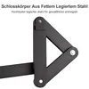 Fahrradschloss Faltschloss mit Halterung, 4 stelliges Produktbild-Vorschau 3