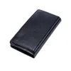 A black leather wallet is shown against a white background. Produktbild-Vorschau