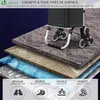 VOUNOT® Chariot de courses en aluminium pour escaliers, Voir les images du produit 7