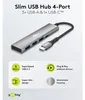 Slim 4-Port USB-Hub, USB-C auf USB-C/USB-A, 5 Gbit/s Produktbild-Vorschau 4