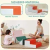 A mother and child playing with soft building blocks in a room. Anteprima dell’immagine prodotto