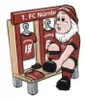 1. FC Nürnberg – duża szafka z krasnalem ogrodowym Podgląd zdjęcia produktu 2