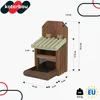 KOTARBAU® Eichhörnchen Futterhaus aus Holz 14 x 25.5 cm Produktbild-Vorschau 3