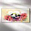 Dekor Leinwand Uhr Wandbilder 60x30 Gemälde Abstrakte Produktbild-Vorschau 2