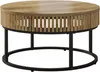 Tribesigns 80 cm Runder Couchtisch, Farmhouse Circle Produktbild-Vorschau 9
