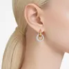 Swarovski-DEXTERA:OHRSTECKER HOOP INTERLINKED CRE/ 5668818, Produktbild-Vorschau 6