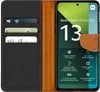 A flip case for a Xiaomi Redmi Note 13 Pro 5G phone, showing the phone's screen with product specifications and features. Produktbild-Vorschau