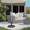 Outsunny Sonnenschirmständer aus Beton, Schirmständer mit Produktbild-Vorschau 2