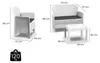Outdoor-Lounge-Set Dlinett, Gartengarnitur mit 2 Sesseln, 1 Produktbild-Vorschau 3