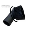 A close-up product shot of a black vacuum cleaner brush attachment with a swivel head. Produktbild-Vorschau