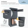 Paketbox XL Briefkasten Standbriefkasten mit Pflanzdach Produktbild-Vorschau 6