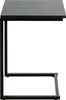 HAKU Beistelltisch schwarz - MDF, Metall, B/H/T: 33x60x35 Produktbild-Vorschau 4