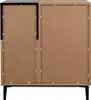 Kommode Ted 80cm 2 Türen - Eiche/schwarz Produktbild-Vorschau 20