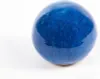 Blaue Keramik Gartenkugel massiv 28x26cm frost- & Produktbild-Vorschau 8