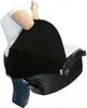 A person is holding a baby car seat with a black cover over it. Náhled obrázku produktu