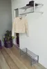 Design Wandgarderobe Smooth Stahlrohr vernickelt, von Produktbild-Vorschau 8