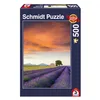 500 Teile Schmidt Spiele Puzzle Lavendelfeld, Provence Produktbild-Vorschau 1