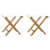vidaXL Sedie pieghevoli 2 pz. Legno massiccio di teak e Anteprima dell’immagine prodotto 7