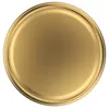 A close-up view of a gold lid for a jar. Podgląd zdjęcia produktu