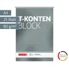 Brunnen Briefpapierblock T-Konten-Block A4 25Bl, A4, Produktbild-Vorschau 5