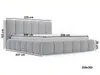 GrainGold Polsterbett Royal 200x200 cm - Bett 200x200, Produktbild-Vorschau 8