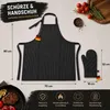 Grillschürze Küchenschürze mit Ofenhandschuh 2teilig im Set Produktbild-Vorschau 2