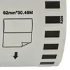 vhbw Rolle 62mm x 30,48m (1 Etikette) kompatibel mit Produktbild-Vorschau 7