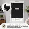 Verdunklungsrollo 80x220cm Schwarz Thermorollo Fensterrollo Produktbild-Vorschau 8