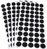 Adsamm® | 250 x Filzgleiter | Ø 20 mm | Schwarz | rund | Produktbild-Vorschau 1