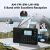 Retekess V115P Tragbares Digitales Radio, AM FM SW LW WB, Produktbild-Vorschau 3