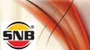 A logo with the text SNB is placed on the left side of the image, with abstract orange and red shapes in the background. Voir les images du produit