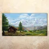 Coloray Acrylbild 140x70  Wandbild Acrylbilder Blume Haus Produktbild-Vorschau 2