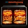 Doppelkammer-Heißluftfritteuse 3,5L+6,5L | Airfryer 10L Produktbild-Vorschau 5