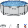 Bestway Steel Pro 5618W, Gerahmter Pool, Leiter, Weiß, 50,3 Produktbild-Vorschau 9