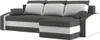 Logan-Ecksofa mit Schlaffunktion und Bettkasten in grau und Produktbild-Vorschau 1