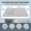 Komfortec Badvorleger Set 2 Teilig, Frottee Duschvorleger, Produktbild-Vorschau 6