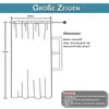 Rideau semi-transparent à passer par la tringle, rideau en Voir les images du produit 12